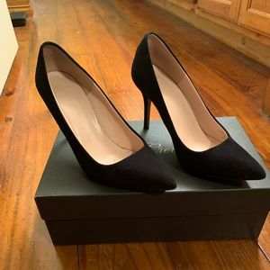 J. Crew Black Elsie pumps